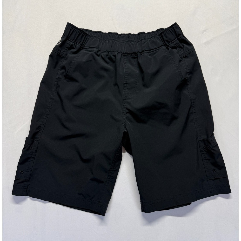 Magellan Outdoors Fish Gear Shorts Boys Large (14-16) Black Water Repellent